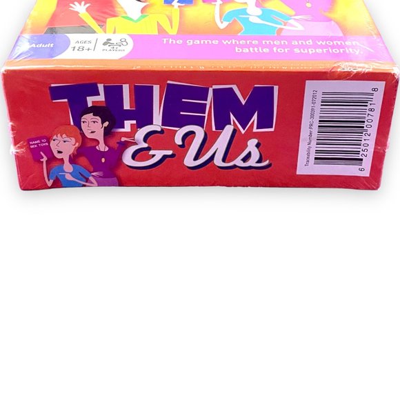 🆕 THEM & US ~ Men & Women Superiority Battle ~ Adult Party Game - Picture 6 of 7